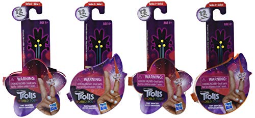 Image of Trolls Tiny Dangers Four Pack Blind Bags Multipack