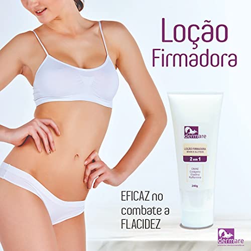 DERMARE Loção Firmadora De Seios E Glúteos Dermare Branco