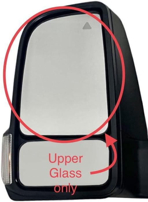 Miniatura 3 de Spieg Reemplazo del espejo del lado del conductor para Dodge Freightliner Mercedes Sprinter Van 2019 - 2022 calefaccionado con monitoreo de punto