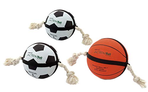 Karlie Action Ball - Fuß- und Basketbälle ø: 19 cm schwarz-weiss