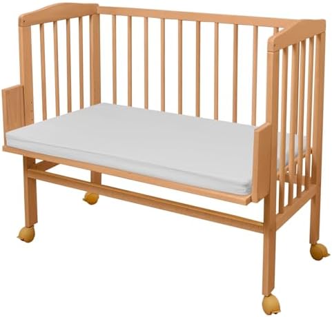 WALDIN Lit cododo pour Berceau - Hauteur réglable - Bois Naturel ...