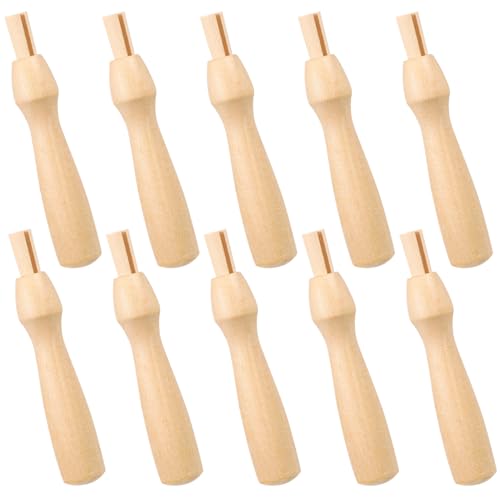 ERINGOGO Needle Felting Handles 10pcs Punch Needle Handles Replacement for Felting Supplies