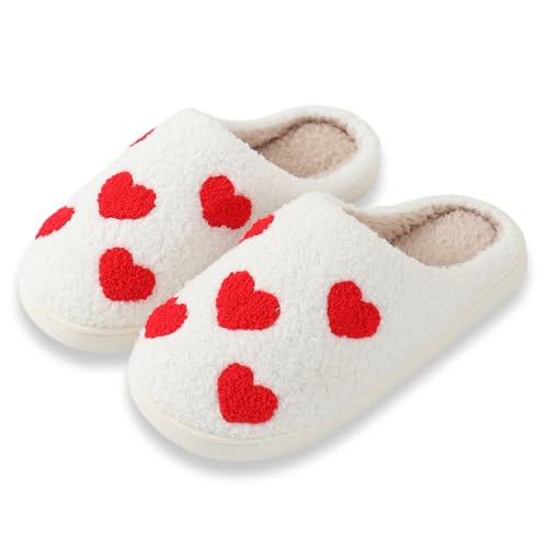 Image of Comfy Elastic Slippers for Women Men,Memory Foam Soft Plush House Slippers