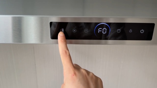 Image of 30 inch Wall Mount Range Hood, 1200 CFM Gesture Touch Stainless Steel Hood