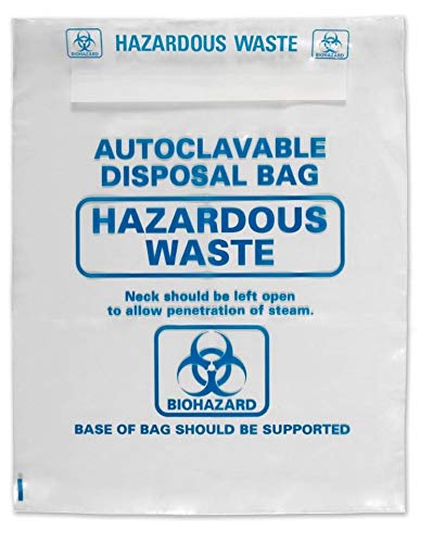 Heathrow Scientific Autoclave Bags 415 x 600mm, pk200 - Heath