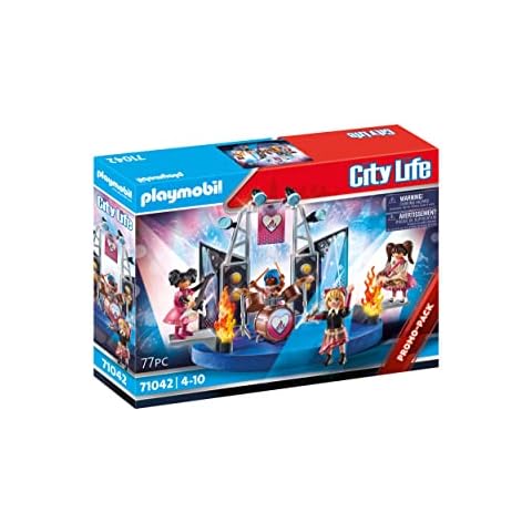 Playmobil 71042 Music Band Promo Pack for Kids Cover