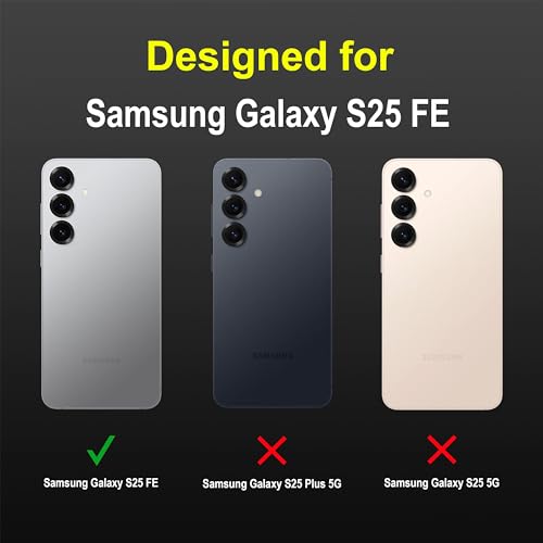 Image of Zapcase Back Case Cover for Samsung Galaxy S25 FE | Compatible for Samsung Galaxy S25 FE Back Cover | Liquid Silicon Magic Case with Camera Protection| Black