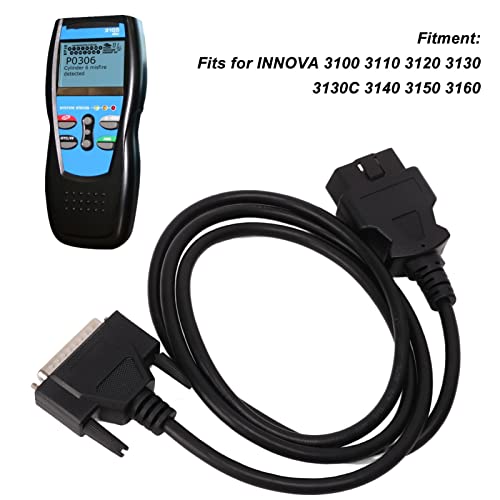 Vomeko OBD2 Cable,Diagnostic Scan Tool Various Model Scanners for INNOVA 3100 3110 3120 3130 3130C 3140 3150 3160 DB25 to OBD2 Replacement Cable for US/EU/JP Vehicles by Vomeko - Image 3