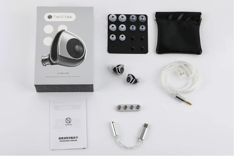Fanmusic TWISTURA D Major 10mm Dynamic Driver in-Ear Headphone 0.78mm 2-pin Interchan (with mic)