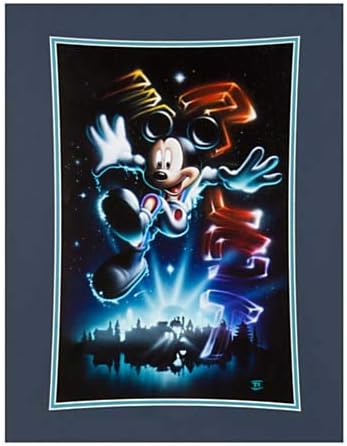 Disney Artist Print Noah The 21st Century Begins Epcot 30th Anniversary