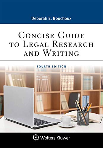 Concise Guide to Legal Research and Writing (Aspen Paralegal Series) (English Edition) Gratuit