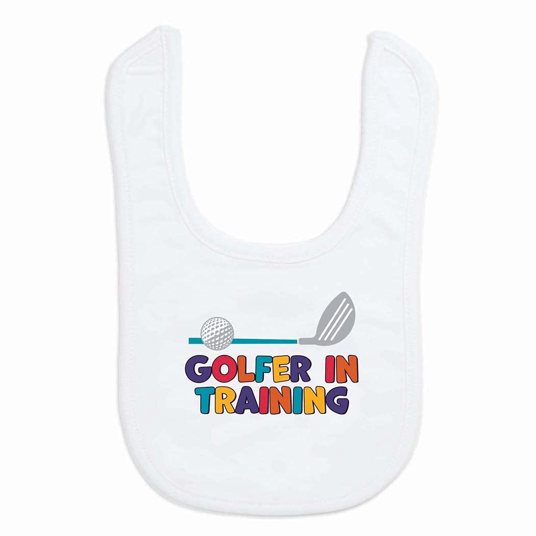 ChalkTalkSPORTS Golf Baby & Infant Bibs | Soft Microfiber Golfing Baby Bibs