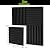 54 Pack Sound Proof Foam Panels for Walls 12x12x1 Inches, Wedges Acoustic Panels Sound Absorbing, Acoustic Foam Panels for Recording Studio, Home, Office, Easy Install, No Adhesive Included