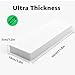 Garage Wall Protector, 4 Pack Garage Car Door Protector Bumper Guard for Car Doors Anti-Collision Self Adhesive EVA Foam for Warehouse Parking Assist, White 11.8