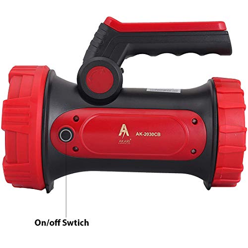 Image of Akari high Power Laser LED Rechargeable Search Light Torch