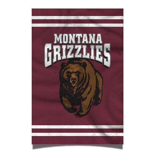 Desert Cactus University of Montana Poster Grizzlies UM Griz UMont 11 x 17 Inch Room Office Décor Decoration Official Fan Gear (11x17 inch, Version 3)