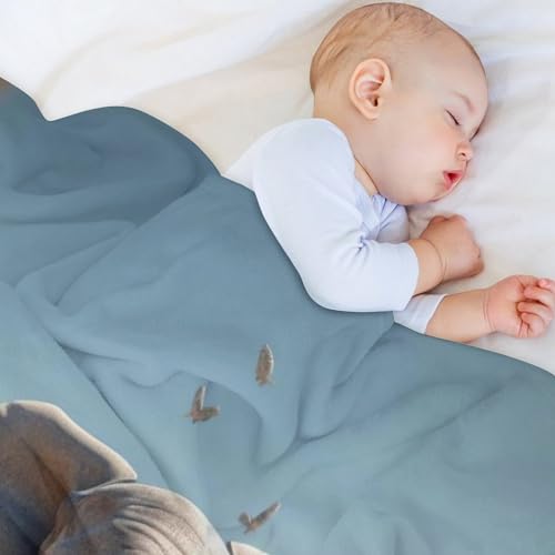 Couverture flannel éléphant 3D lavable machine lit enfant 100x130