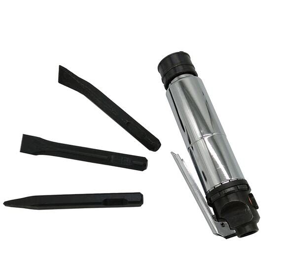 Jieotwice Mini Air Knife Shovel Chisel Pneumatic Air Scraper Set Industrial Welding Deburring Rust Removing Tool Pneumatic Chisel 3500RPM