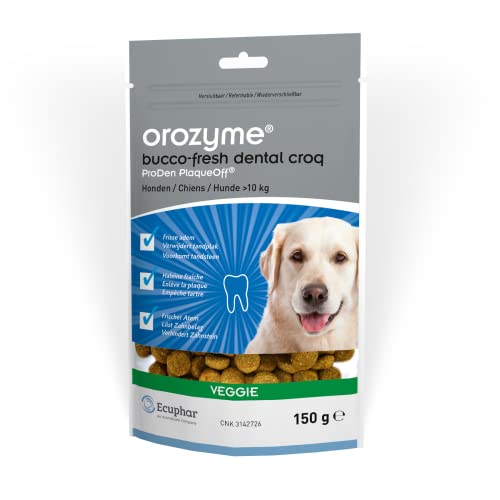 ecuphar Orozyme Bucco-Fresh Dental Croq für große Hunde - Doppelpack - 2 x 150g