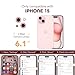 TIESZEN Magnetic for iPhone 15 Case, Compatible with MagSafe, Built-in Privacy Screen Protector and Camera Protection, Anti Spy Full Body Dustproof Shockproof Hard Phone Case 6.1