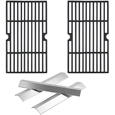 Charbrofire Heat Tent and Grill Grates Replacement Parts for Oklahoma Joe’s Grill Accessories 1767054 12201767 14201767 15202029 16202046 18202083 1767150 Cover