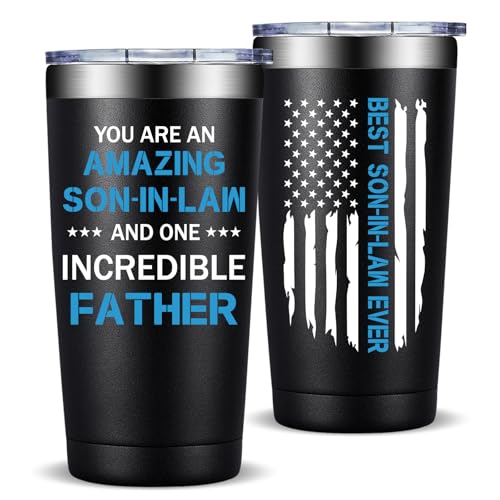 Fufandi Son in Law Gifts - Christmas Birthday Fathers Day Wedding Gifts for Son-in-Law...