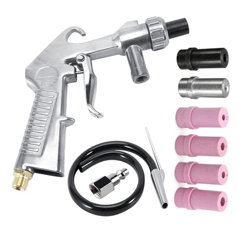 LEYILE Air Siphon Sandblasting Tool Sand Blasters Kits Sand Blasting Machine With Hose And Ceramic Nozzles Easy To Use