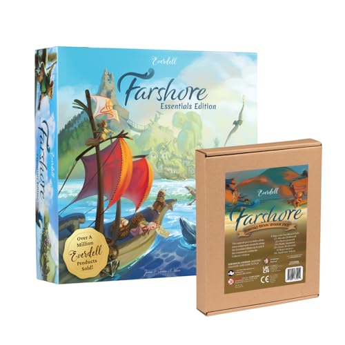 Everdell Farshore Essentials Edition Board Game Bundle with Deluxe Upgrade