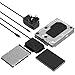 Price comparison product image SABRENT USB Type-C to SSD/SATA/IDE 2.5/3.5/5.25-INCH Hard Drive Converter with UL Power Supply & LED Activity Lights [10TB Support] (USB-DS12)