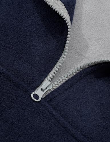 Aelfric Eden Quarter Zip Sweatshirt Mens Oversized Sweatshirts Contrast Color Zipper Fleece Pullover4