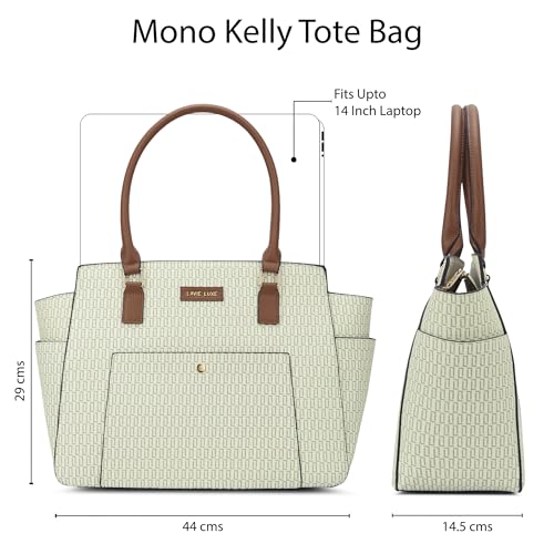 Image of Lavie Luxe Luxe Mono Kelly Tote Bag