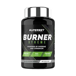 Superset Nutrition | Burner Xtreme (90 Caps) | Brûleurs de Graisse | Brûleur de graisses pour booster ta sèche