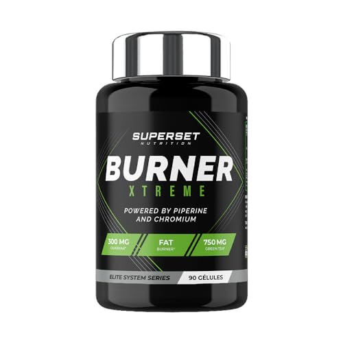 Superset Nutrition | Burner Xtreme (90 Caps) | Brûleurs de Graisse | Brûleur de graisses pour booster ta sèche
