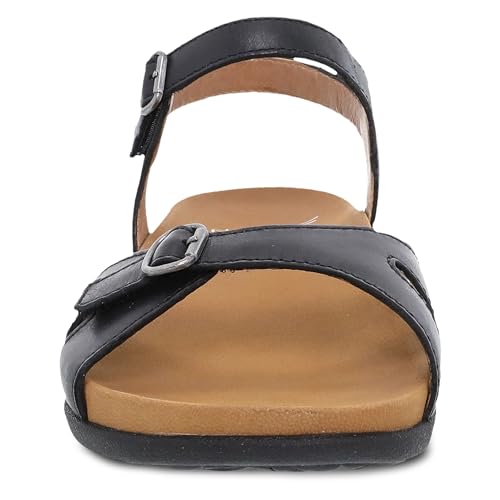 Dansko Judith Adjustable Sandal for Women - Leather Linings and Uppers for All-Day Comfort - Dual-Density EVA Footbed and Lightweight Rubber Outsole for Long-Lasting Wear4