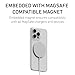 PEEL Magnetic Case for iPhone 14 Pro Max (Clear) - Embedded Magnet Compatible with MagSafe, Thin Minimalist Design - Protects & Showcases Your Device