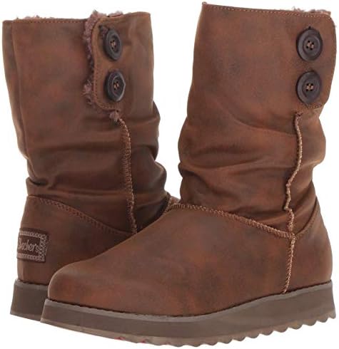 skechers button boots
