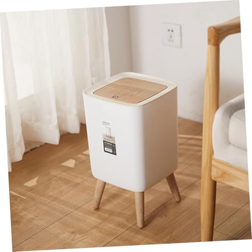 Caneca de plástico con tapa, gran capacidad, rectangular miniatura 7