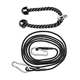 Este juego de accesorios para máquina de cables es una adición ideal a cualquier gimnasio en casa.