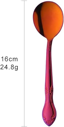 Miniatura 384 de Juego de 12 cucharas de café, mini cucharas de café, cucharas de espresso de acero inoxidable, cucharas pequeñas para postre, té, aperitivo, 4.6