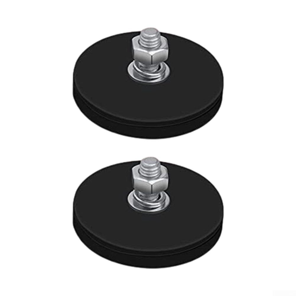 Base Magnetica Gommata per m6 2 per forza 10kg Base Magnetica
