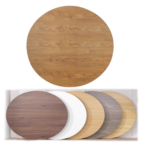 Sevelit Tischplatte Sealine Pine, Rund, 85cm – Wetterfest, Hitzebeständig, Kratzfest, Made In Germany