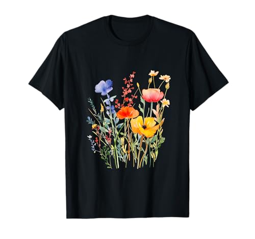 Bouquet de fleurs sauvages d'été T-Shirt