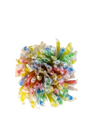 200 Pitillos Jumbo Multicolores para Smoothie 22.3 cm miniatura 4