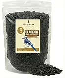 TRAILMARK NATURALS - 3 LB Black Oil Sunflower Seeds for...