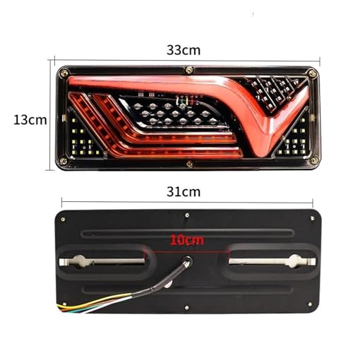 Luces traseras de coche 24V evita multas con faros antiniebla 3