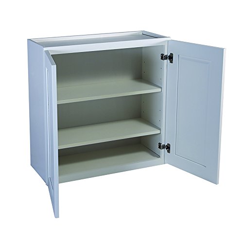 Image of Design House Brookings Kitchen Wall Cabinet, 30 inch, White