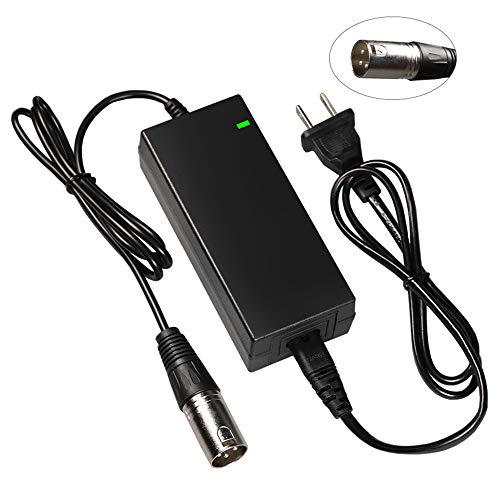 Mouow 42V 2A Charger for 36V Ebike Electric Bicycle Li-ion Battery, E-Scooter Power