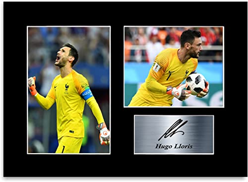 Photo dédicacée de Hugo Lloris - Format A4