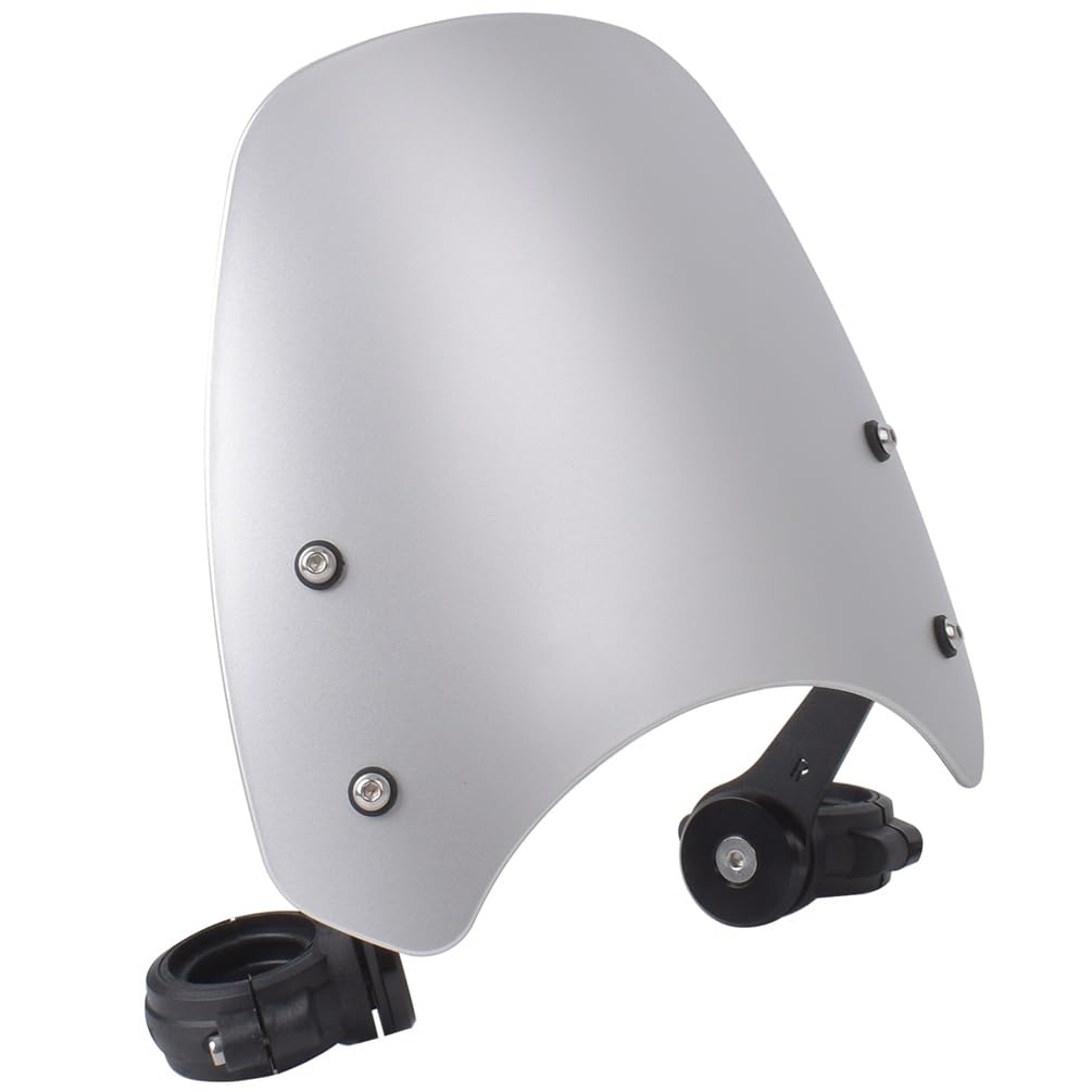 Moto Deflector Viento Parabrisas Motocicleta Para Triumph Para Bonneville, Pantalla Protección Contra El Viento, Deflectores Aire Para Motor, Accesorios Moto Parabrisas(C)