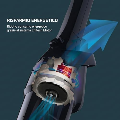 Scopa Elettrica Rowenta RH8037WA, Con Sacco, 750 W - 6